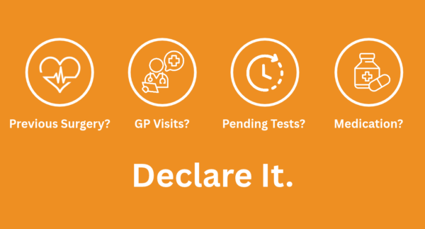 Checklist for Pre-existing conditions