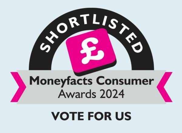 Shortlisted in the Moneyfacts Consumer Awards 2024